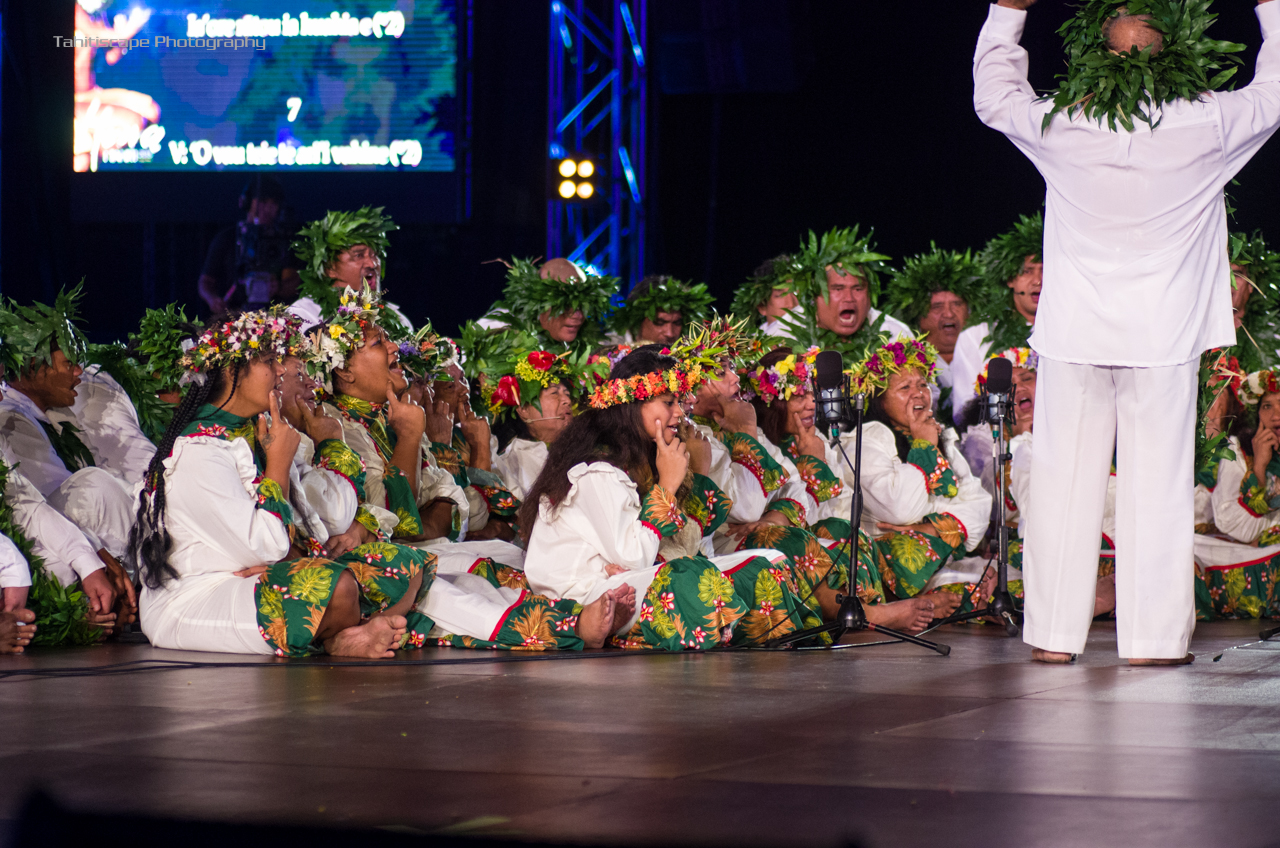 Heiva 2015 - Vaiarii Nui (Chant)-4